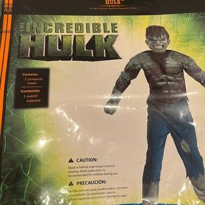 COPY - The Incredible Hulk Boy Costume Size 10-12